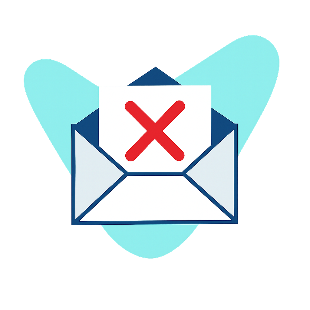 Icono de error con el logo de Visualfy al fondo